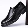 Fashion Men's Solid Color PVC Leather Shoes, Business Shoes, Formal Shoes, Anti Slip, Soft and Not Easily Deformed 2025