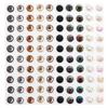 Adhesive Rhinestones - Black metal/Pearl - 5 Mm - 100 Pcs - Decoration - Scrapbooking - Creativity
