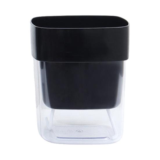 Самополивающийся цветочный горшок с хлопковым шнурком, окошком для видимости уровня воды, горшок для полива снизу, автоматический полив