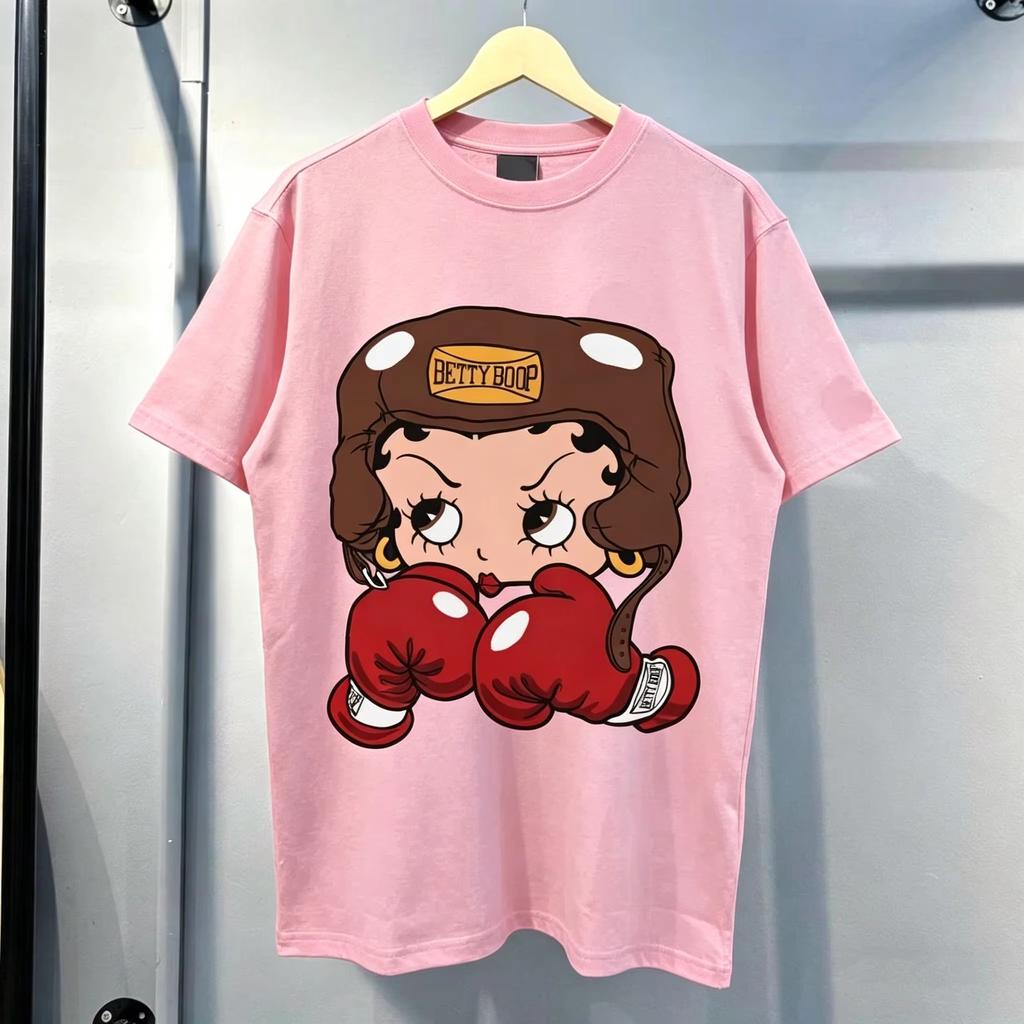 Cotton Y2K Boxing Tshirt Style Restoring Ancient Ways Design Tshirt Unisex and Unisex General Adult Childrens Parentchild Outfit