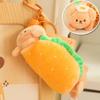 Adorable Plush Hot Dog Keychain Cute Dog Plush Pendant Bag Charm For Kids