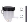 Motorcycle Disc Brake Oil Cup Brake Pump Oil Jug Brake Master Cylinder Fluid Reservoir for Kawasaki ZX6R 98-18 ZX10R 04-18