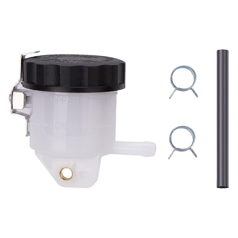 Motorcycle Disc Brake Oil Cup Brake Pump Oil Jug Brake Master Cylinder Fluid Reservoir for Kawasaki ZX6R 98-18 ZX10R 04-18