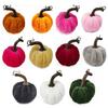 Хэллоуин украшения маленькие тыквы из пены поддельные бархатные тыквы тыквы декор стола