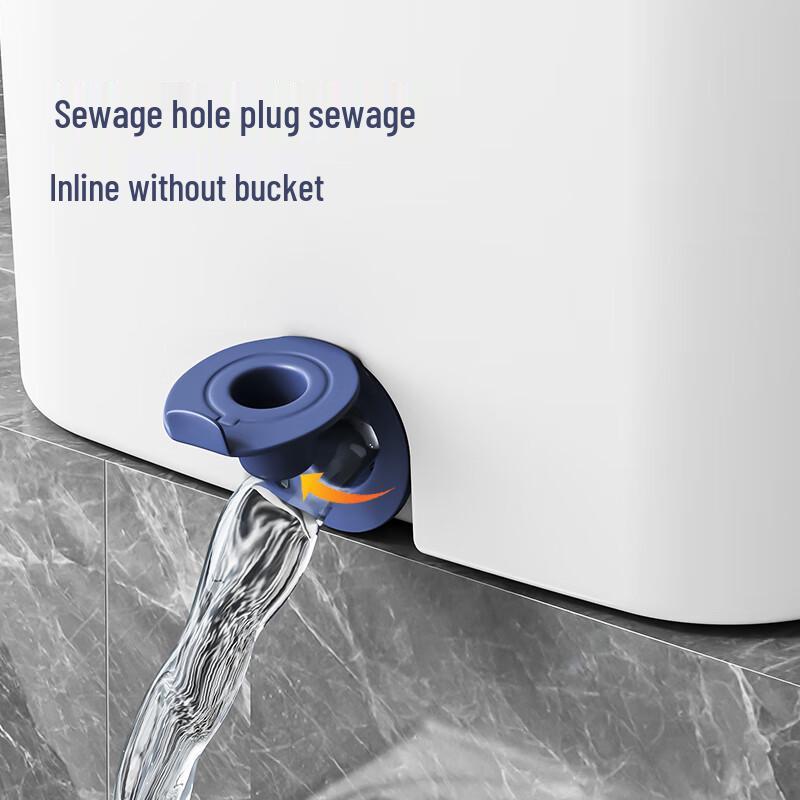 Вращающаяся швабра Taitale без рук с 2 насадками