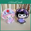 Набор плюшевых кукол Sanrio Куроми и Моя Мелоди с наполнителем из полипропиленового хлопка для коллекционеров и детей