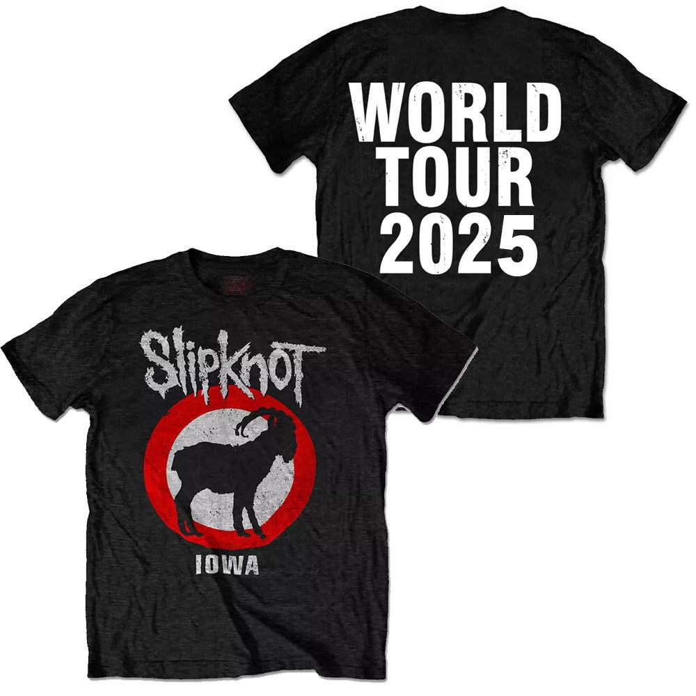 Demon Goat Slipknot Band Tshirt Cotton Graphic Tee Unisex Women Summer Streetwear Top