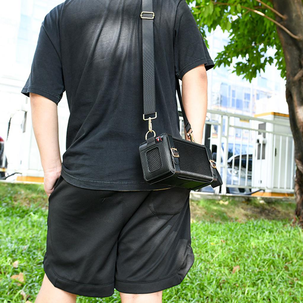 Плечевой ремень из искусственной кожи, защитный чехол-держатель для беспроводной связи, противоударный и стильный