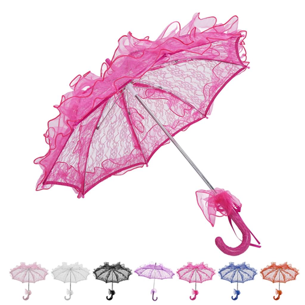 Кружевной зонтик ручной работы, свадебный кружевной зонтик, элегантный декоративный кружевной зонтик, фото