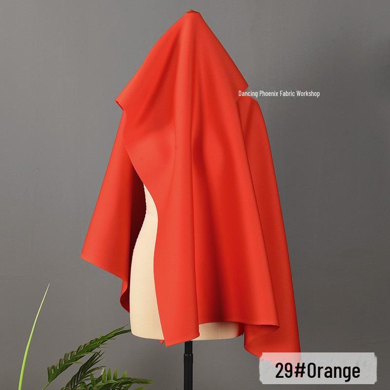 320 г утолщенного шелкового хлопкового трикотажного полотна для эластичного силуэта