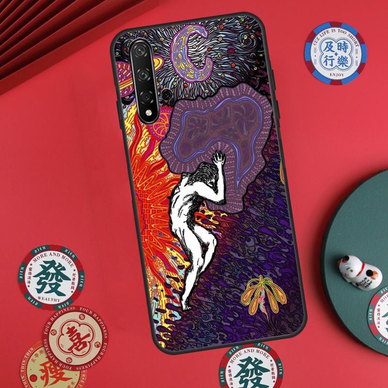 Психоделическое Триповое Искусство Для Huawei Nova Y60 Y70 Y90 Y72 Y73 Y61 Y91 7i 8i 11i 12i 12s 9 10 SE P20 P30 P40 Lite Чехол