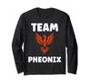 Humor Phoenix Animals Simple Fire Bird Team Phoenix Long Sleeve T-Shirt