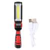 Work Light USB Rechargeable 5 Light Modes SweatProof Foldable COB Handheld Mobile Magnetic