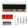 Guitar Key Holder 4 Guitar Plug Keychains Multifunctional Aesthetic Key Storage Box for Home Studio