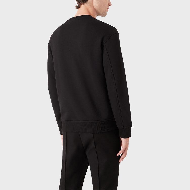 EMPORIO ARMANI Sweatshirt Men's Black 6L1MC3-1JQNZ-0030
