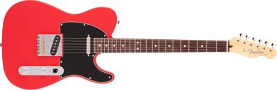 ЭлектрогитараMade in Japan Hybrid II Rosewood Modena Full Telecaster®, накладка на гриф, цвет красный,