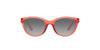 Emporio Armani Shiny Transparent Coral Gray Size EK4003F Kids' Frame/Gradient Lens, 48,