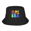 In My Teacher Era  Teacher  Teaching  Bucket Hats Summer Travel Headwear Accessories  Fishing Hat Unisex Panama Hat Packable