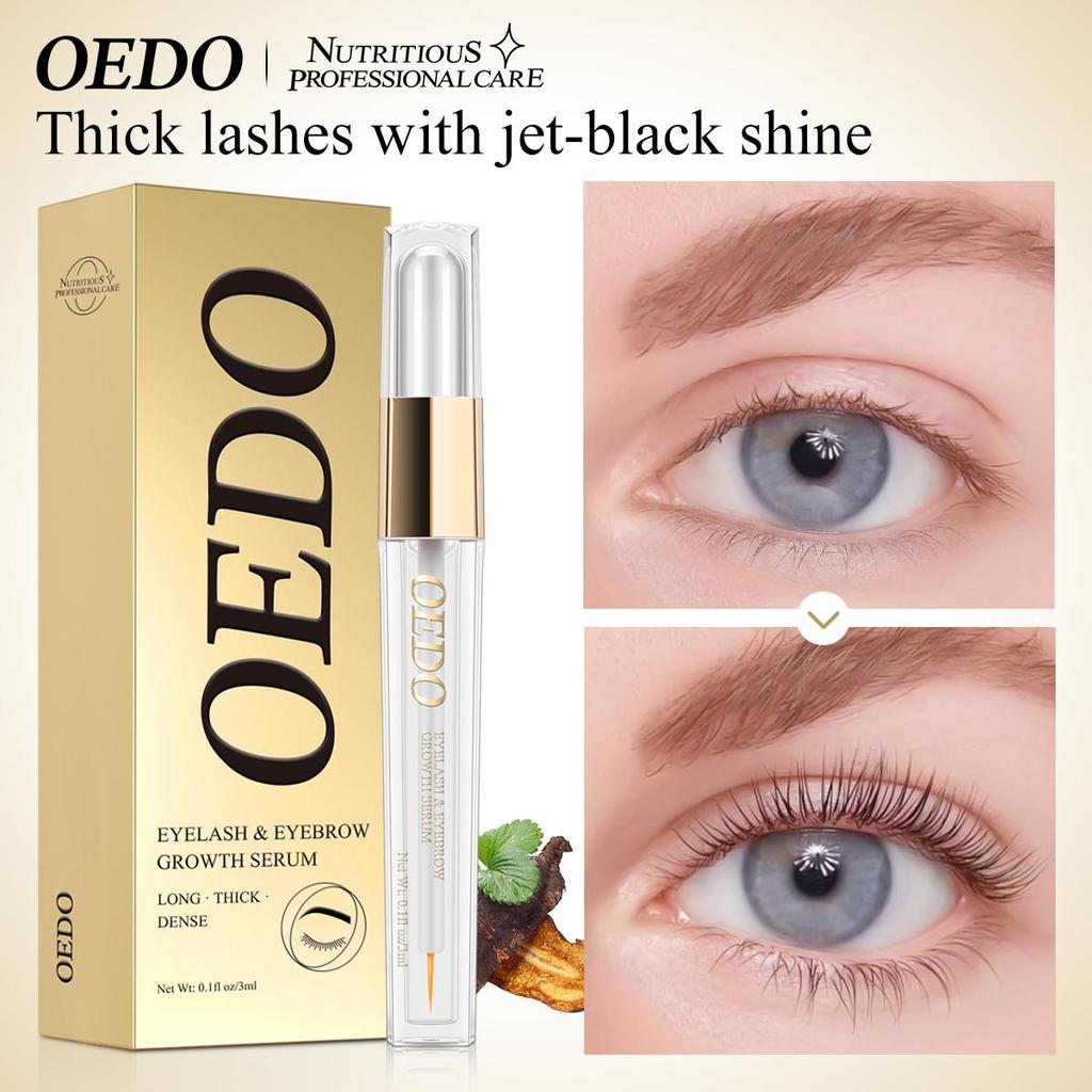 Curling Eyelash Growth Eye Serum Eyelash Enhancer Longer Fuller Thicker Lashes Eyelashes and Eyebrows Enhancer Eye Care