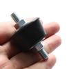 4 Pcs 38 x 38 x 58 mm Rubber Studs Shock Absorber Black Shock Absorbing Isolator Pads  Water Pumps