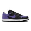Nike Big Synthetic Leather, Leather Purple Abrasion Resistant Low top Skateboard Shoes Men's Black 355152-016(team1376-)