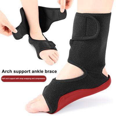 Бандаж для защиты голеностопа с застежкой-липучкой, регулируемый, дышащий, эластичный, износостойкий, удобный