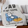 Perfect Gifts to Dad Blankets for Father's day Mother's Day Anniversary Birthday for Mom Son Daughter Grandpa Grandma Aunt Throw