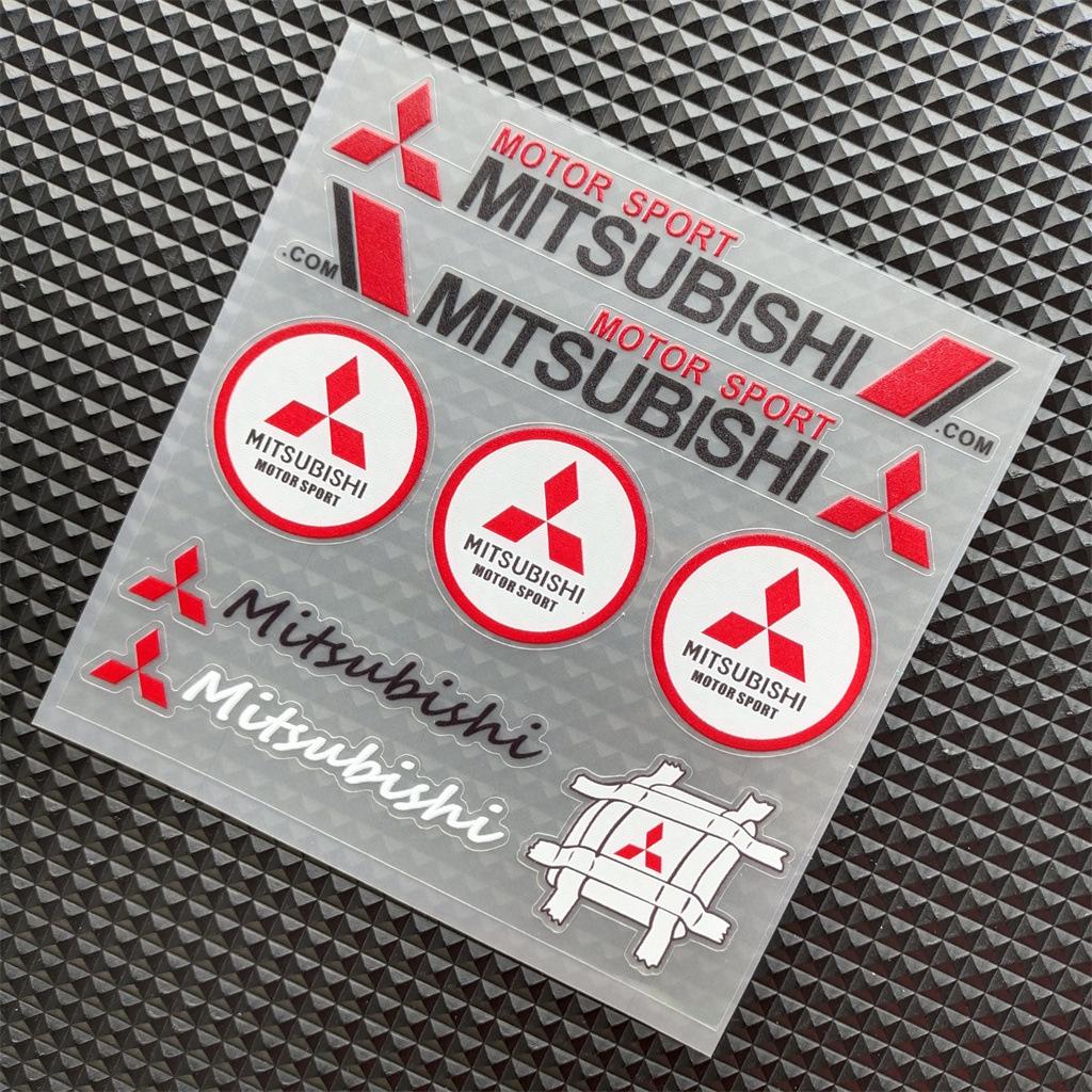 3D Светоотражающие Виниловые Наклейки для Автомобиля Мотоцикла Для Mitsubishi EVO Ralliart Triton Ex Star Mirage Jinxuan Galant ASX Наклейка