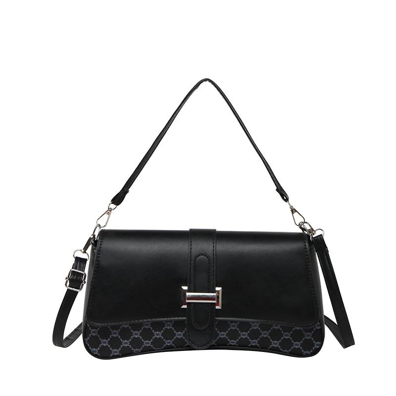 Niche Design Underarm Bag Women's 2025 New Trendy Simple and Versatile Small Square Bag Casual Shoulder Messenger Bag