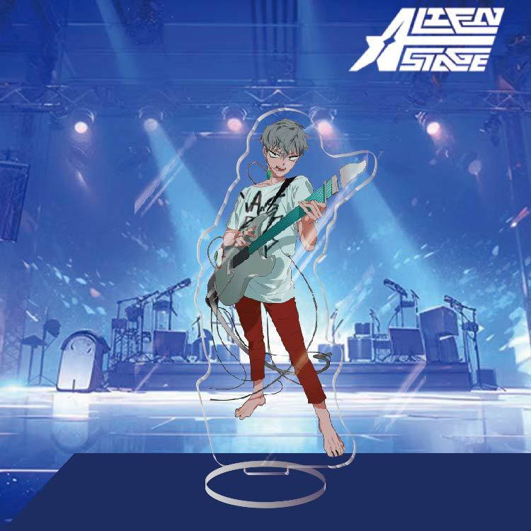 Аниме специальная форма сцены периферийный акриловый стоячий знак Mizisua, настольное украшение