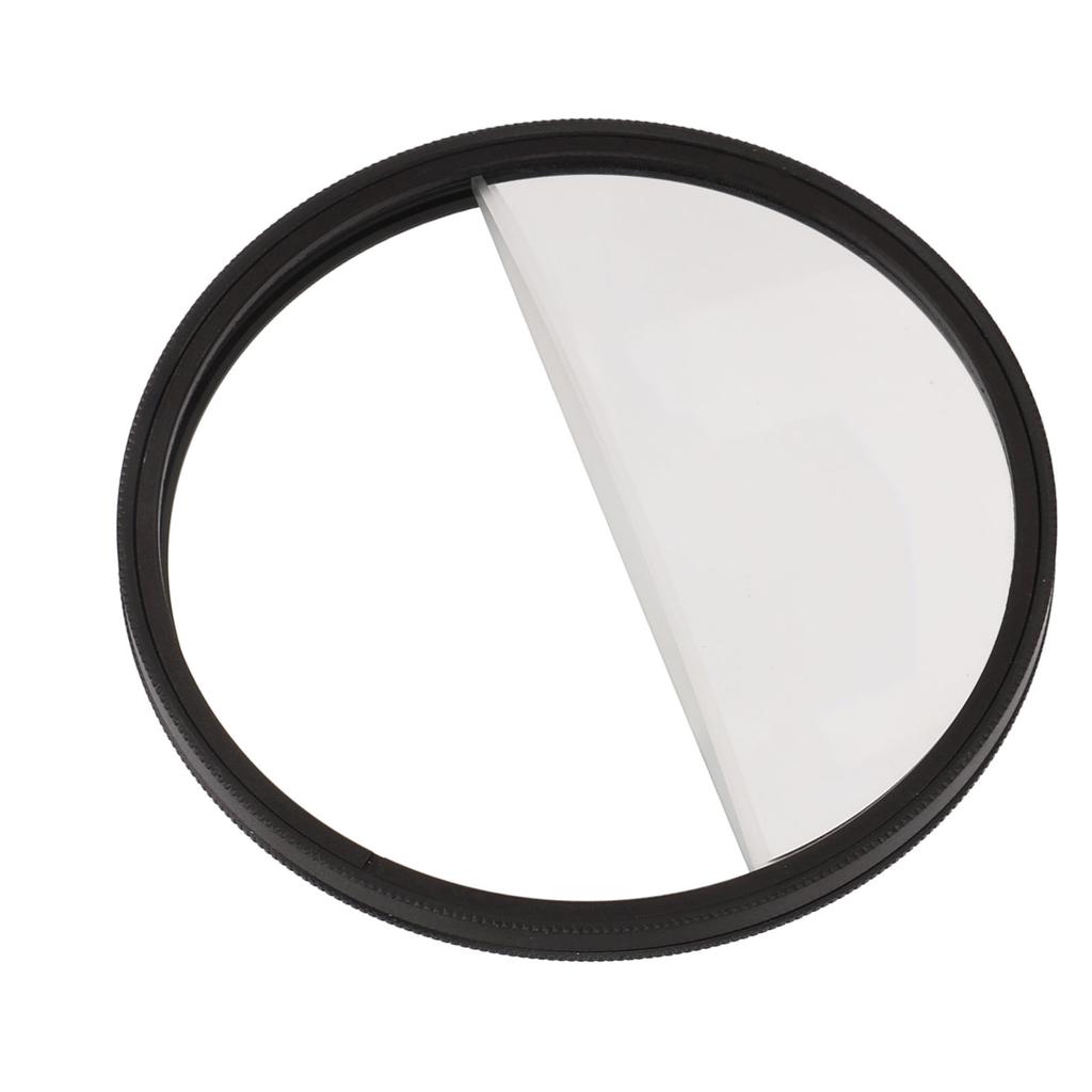 Split Diopter Filter Photography Foreground Blur Split Diopter Prism Camera Filter Accessory Film
