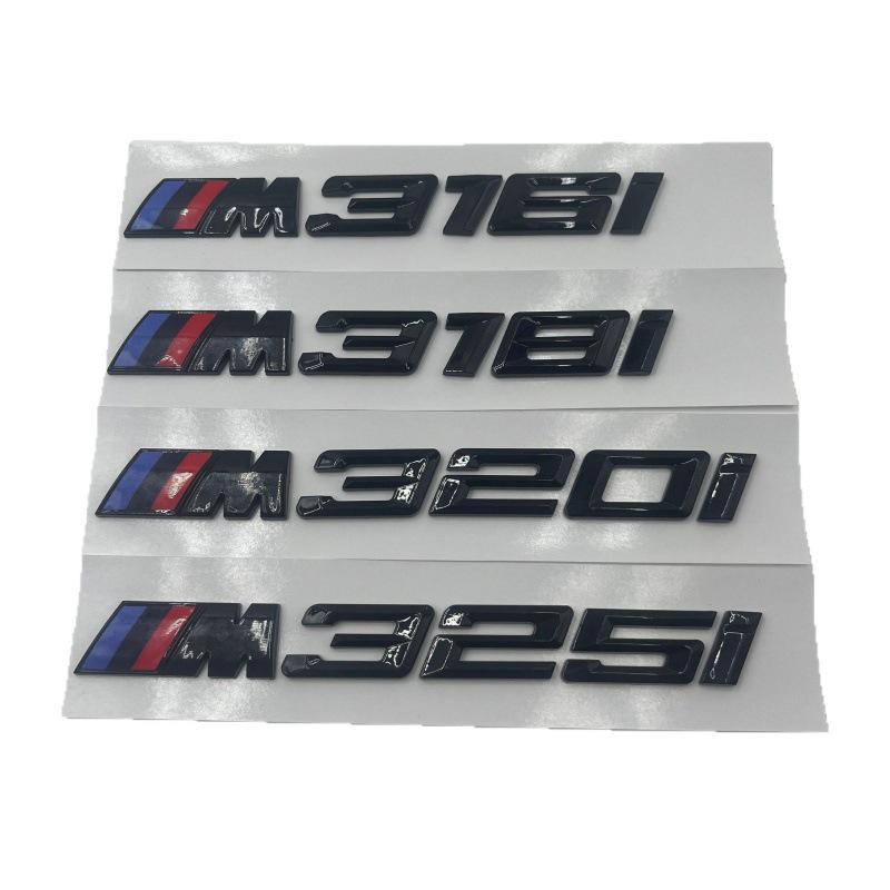 BMW M3, 20i, 325i, 328i, 330i, 335i Название и задняя наклейка на автомобиль для крыла и задней части