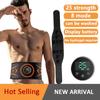 Мышечный стимулятор EMS, тренажер для брюшного пояса, ЖК-дисплей, пресс, фитнес-тренировки, домашний тренажерный зал, похудение, тренировка живота