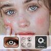 1 Pair Halloween Contact Lenses for Eyes Cosplay Lenses Anime Lenses Anime Accessories Lenses Black Lenses White Lenses