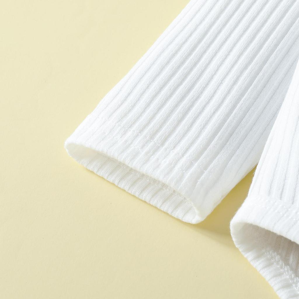 Комплект брюк для маленьких девочек, комбинезон с длинными рукавами + брюки-клеш с цветочным принтом + повязка на голову с бантом