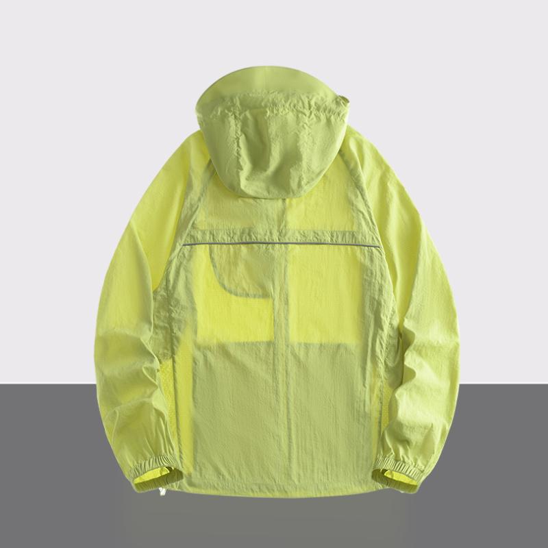 Легкая дышащая, приятная для кожи солнцезащитная куртка с защитой от ультрафиолета UPF50 для мужчин. Одежда для защиты от солнца.