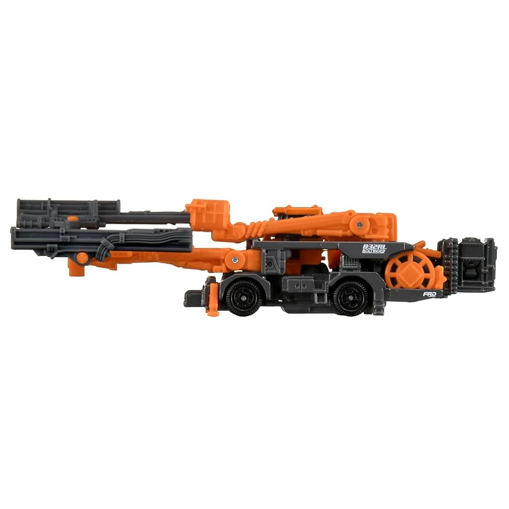 TAKARA TOMY Tomica Long Type No.136 Furukawa Rock Drill Boltinger Mini Car Toy for Ages 3+