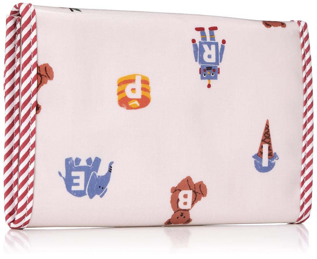 Alphabet pattern mother and child notebook case S PWGG231561 PNK [Gelato Pique]