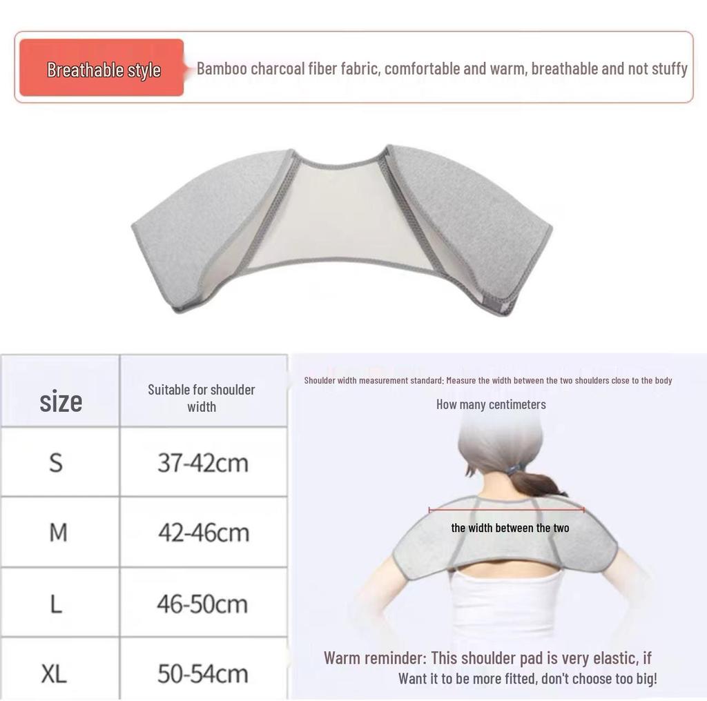 Самонагревающаяся накидка для плеч и шеи: Теплый, Утолщенный Чистый Хлопок, Горячий Компресс для Зимней Защиты от Холода - Унисекс