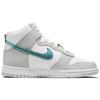 Nike Женские кроссовки Dunk High FLS White Summit-White Grey-Fog DR7855-100
