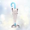 Reusable Stainless Steel Tea Infuser with Silicone Grip Umbrella Shape Fine Mesh Filter for Medium Large Loose Leaves Rust Free