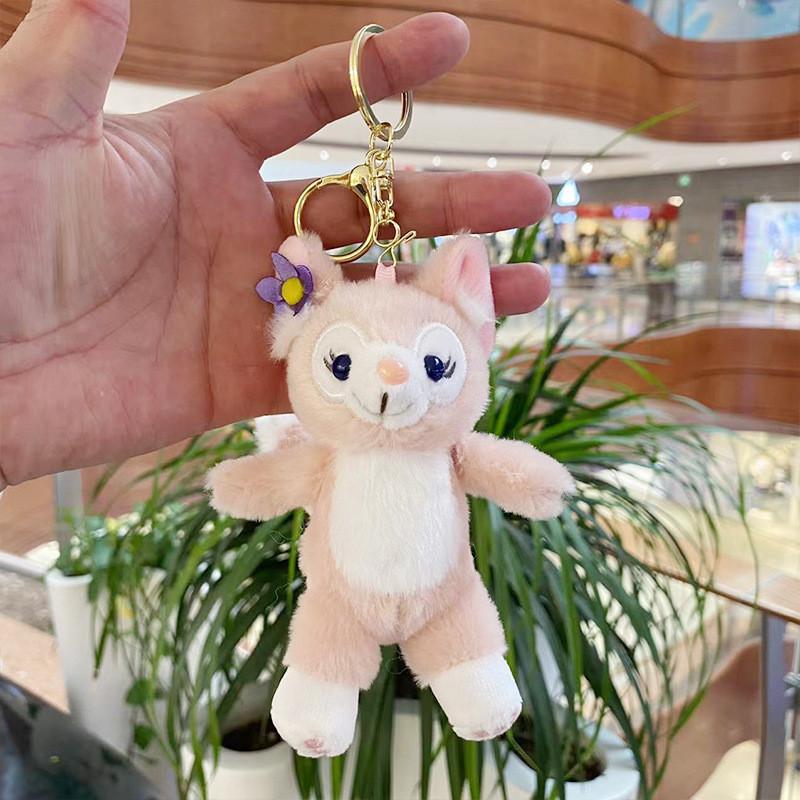 Adorable Fox Cartoon Keychain Plush Doll Cute Backpack Charm And Accessory 18cm