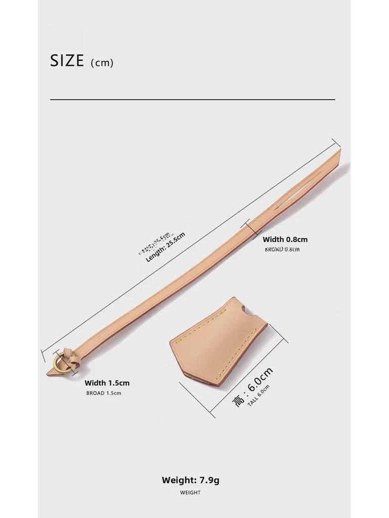 Бирка для сумки из кожи, меняющая цвет, MHS-D-10 - растительного дубления, винтажный цветочный дизайн