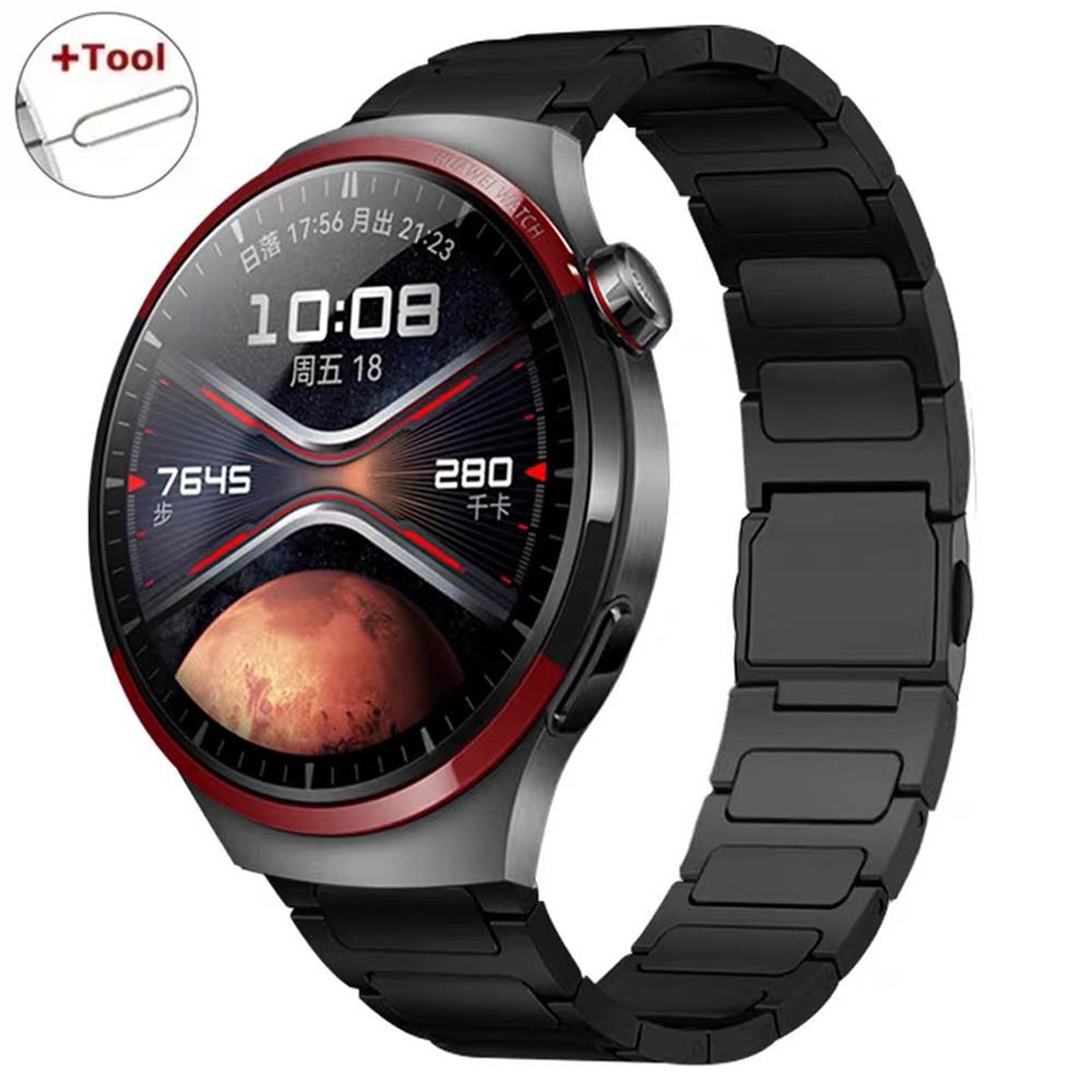 22мм Магнитный Титановый Ремешок Для Huawei Watch GT5/GT5Pro 46мм 4/3 Pro Ultimate Ремешок Для Amazfit Balance GTR 4/3/2 47мм Браслет