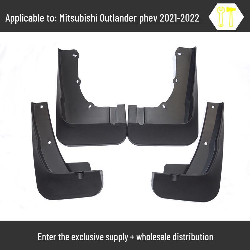 2021-2022 Mitsubishi Outlander & Outlander PHEV Soft Rubber Mudguards Accessories