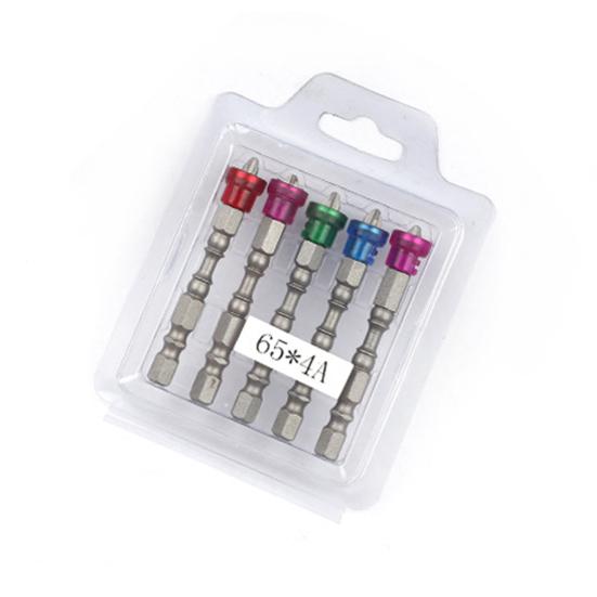 5 шт./компл., электрические отвертки, биты с двойной головкой, магнитное кольцо, шестигранный хвостовик, противоскользящий инструмент, стальные крестовые отвертки высокой твердости, плотницкие работы