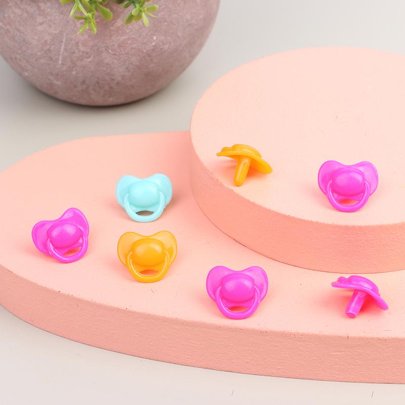 20Pcs Miniature Doll Pacifier Expression Pacifier Toy Accessories Plastic Toys Playhouse Toys Children'S Doll House