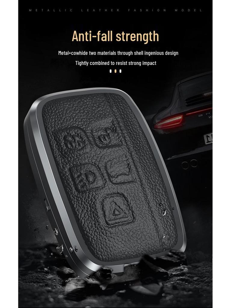 Key Case for Land Rover & Range Rover: Sport, Executive Edition, Discovery 4/5, Evoque, Defender Models