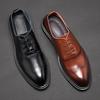 Модные мужские туфли Удобные модные туфли из натуральной кожи Мужская повседневная деловая обувь Официальные мужские туфли Обувь
