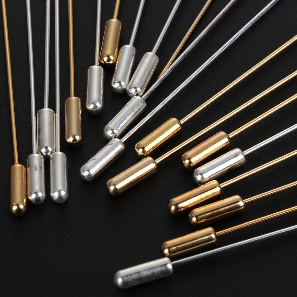 10pcs/set Fashion Jewelry Making Dress Pin Brooches Accessories Cameo Cabochon Tray